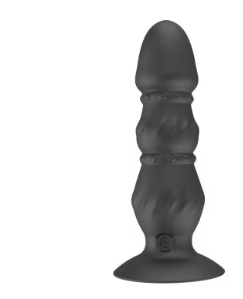 Вібратор Flight of Fancy 12.5 см на вакуумній присосці  чоловіків і жінок чорний