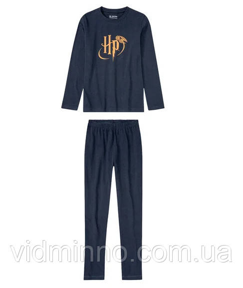 Піжама (кофта + штани) для хлопчика р.122-128, 6-8 років, Harry Potter (Гаррі Поттер)