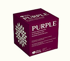 “Purple” Суміш зерноміцелію та плодового тіла Їжовика гребінчастого, 60 капсул по 0.5 г