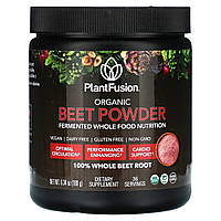 PlantFusion, порошок з органічного буряка, 180 г (6,43 унції)