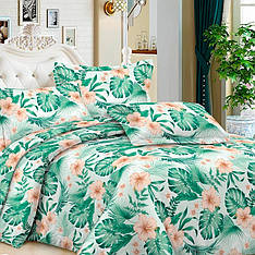 Комплект постільної білизни гарної якості Жатка євро 200х220 см (Gе-1)