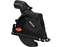 Кожух пилозахисний до КШМ для різання YATO: на диск Ø=125 мм, глибина різу- 32 мм, фото 4