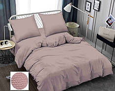 Постільна білизна Жатка 200х220 см, однотонна 90% бавовни, розмір євро (Gе-53)