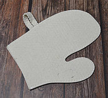 Рукавиця для лазні з повсті I Рукавиця для сауни