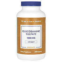 The Vitamin Shoppe, сульфат глюкозаміну, 1000 мг, 240 капсул