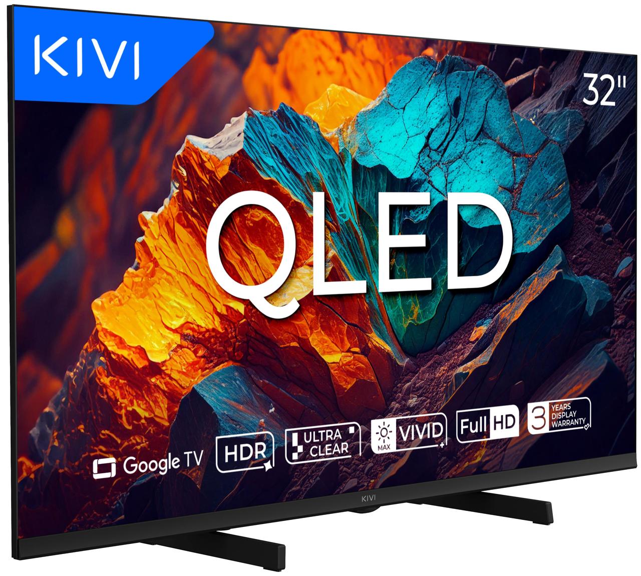 Телевізор KIVI 32F720QB , Гарантія