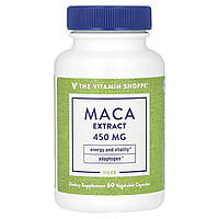 The Vitamin Shoppe, екстракт маки, 450 мг, 60 рослинних капсул