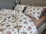 Постільна білизна ранфорс-жатка Софія білий, фото 4