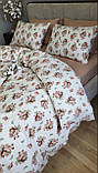 Постільна білизна ранфорс-жатка Софія білий, фото 8