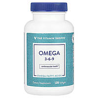 The Vitamin Shoppe, Омега-3-6-9, 120 капсул