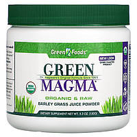 «Зелена магма», сік ячменю, Green Foods Corporation, 5,3 унцій (150 г)