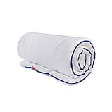 Тонкий матрац-топпер Super Strong 90x190 трикотажний чохол EuroSleep, фото 5