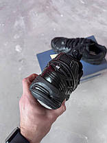 Чоловічі кросівки New Balance 1906d triple black Нью Беланс 1906 чорні шкіра текстиль демісезон, фото 4