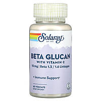 Solaray, бета-глюкан із вітаміном C, 60 капсул VegCap