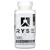 RYSE, Test, Lean Mass + Libido, 120 желатинових капсул