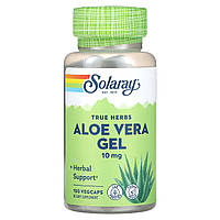 Алое Віра, Aloe Vera Gel Concentrate, Solaray, 100 капсул