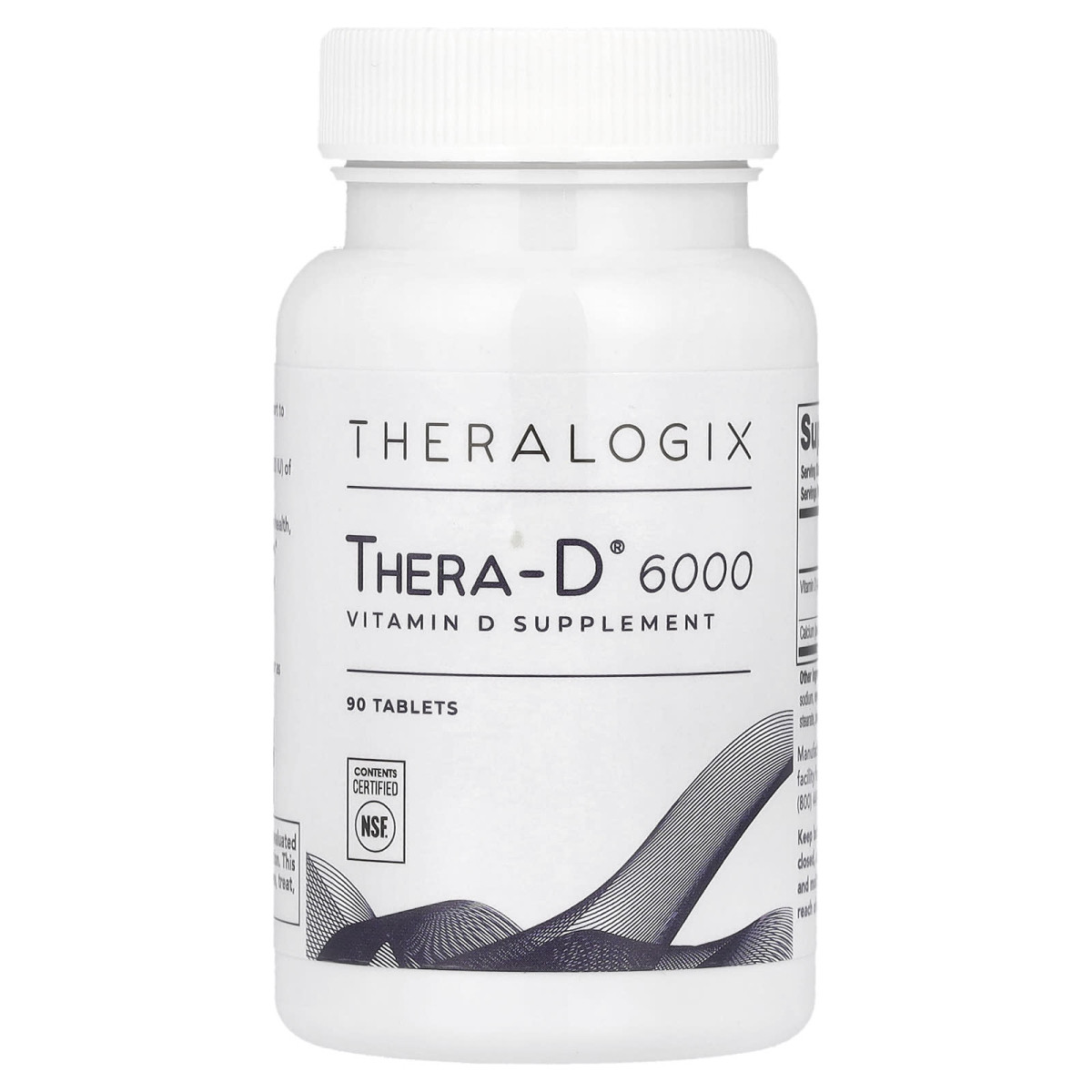 Theralogix, Thera-D 6000, 90 таблеток