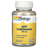 Solaray, GTF хром, 200 мкг, 200 капсул VegCap