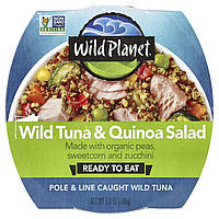 Wild Planet, салат із дикого тунця й кіноа, 160 г (5,6 унції)