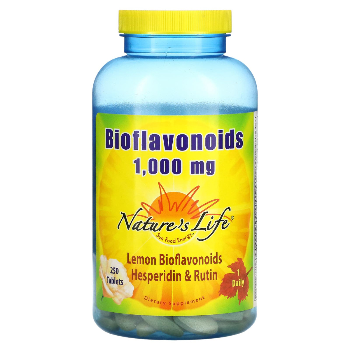 Біофлавоноїди Nature's Life (Bioflavonoids) 1000 мг 250 таблеток