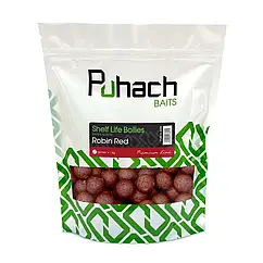 Варені бойли Puhach Baits Premium Line Shelf Life Boilies Robin Red 20 mm 1 kg