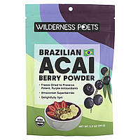 Wilderness Poets, Заморожений порошок асаї, 3,5 унції (99 г)