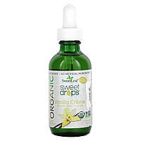 Wisdom Natural, SweetLeaf, органічні солодощі Sweet Drops, ванільний крем, 60 мл (2 рідк. унції)