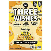 Three Wishes, беззернові пластівці, мед, 245 г (8,6 унції)