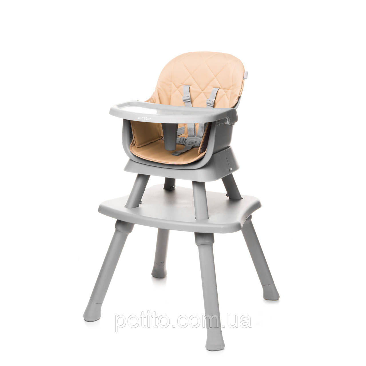Стілець для годування 4BABY Master 6в1 camel
