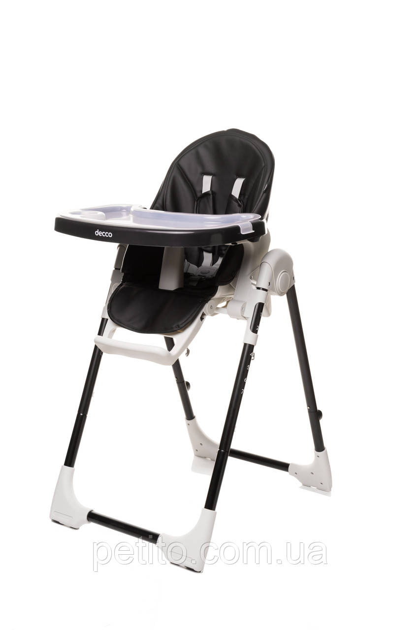 Стілець для годування 4BABY Decco black