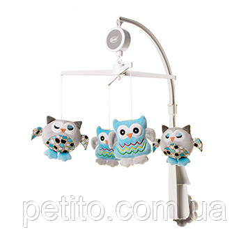 Карусель музична 4BABY OWL OB08