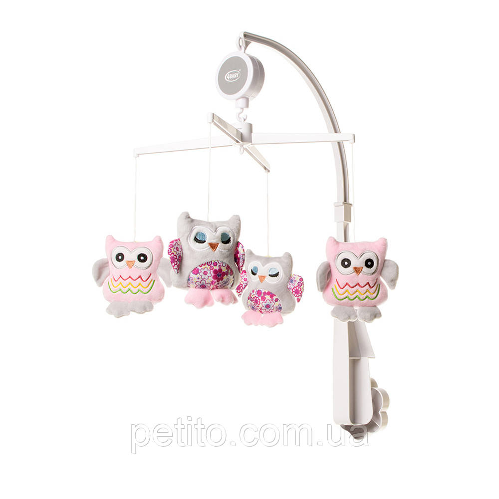 Карусель музична 4BABY OWL OP08
