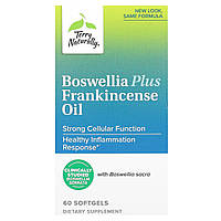 Terry Naturally, Boswellia Plus, олія ладану, 60 капсул