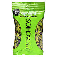 Wonderful Pistachios, смажений і солений, без раковин, 70 г (2,5 унції)