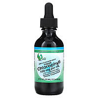 World Organic, ультраконцентрована рідина, хлорофіл, 100 мг, 59 мл (2 рідк. унції)