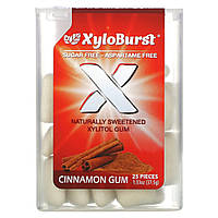 Xyloburst, ксилітолова камедь із корицею, 25 шт