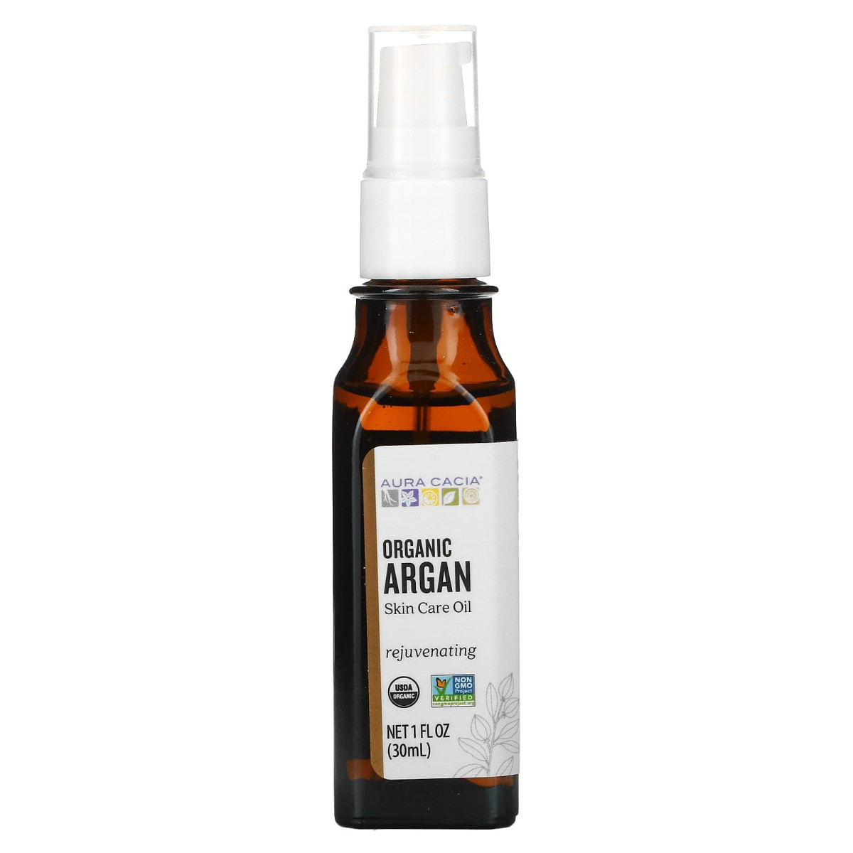 Арганова олія для шкіри Aura Cacia (Argan Rejuvenating Skin Care Oil) 30 мл