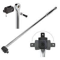 Вороток із шарніром силовий 1/2", 750мм zbsk8026 ZBTools