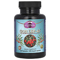 Годжі LBP-40 Dragon Herbs (Goji) 500 мг 100 капсул