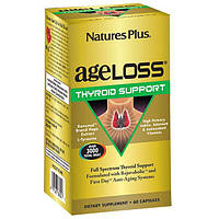 Комплекс для підтримки щитовидної залози, AgeLoss, Natures Plus, 60 капсул
