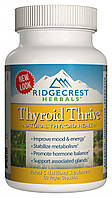 Комплекс для підтримки щитовидної залози, Thyroid Thrive, RidgeCrest Herbals, 60 гелевих капсул