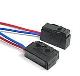 Мікроперемикач Л+П (мікрик) кінцевик замка дверей VW Audi Skoda Seat Passat Golf Jetta Octavia Fabia, фото 2