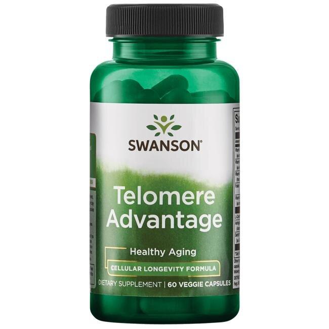 Вітаміни для теломірів захист ДНК Swanson (Telomere Advantage) 60 капсул