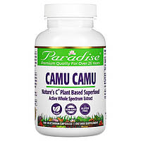 Каму Каму, Camu Camu, Paradise Herbs, 180 вегетаріанських капсул