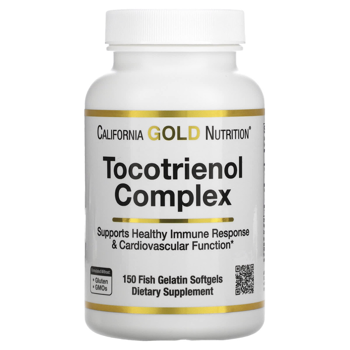 Комплекс токотрієнолів California Gold Nutrition (Tocotrienol Complex) 150 м'яких капсул з риб'ячого желатину