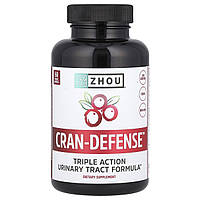 Д-Манноза з журавлиною Zhou Nutrition (D-Mannose with Cranberry XBAC) 60 капсул