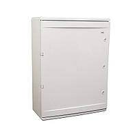 Корпус пластиковий IP65 600*800*280 FAR F921 ЩМП, білі двері, щит із монтажною панеллю, бокс, шафа
