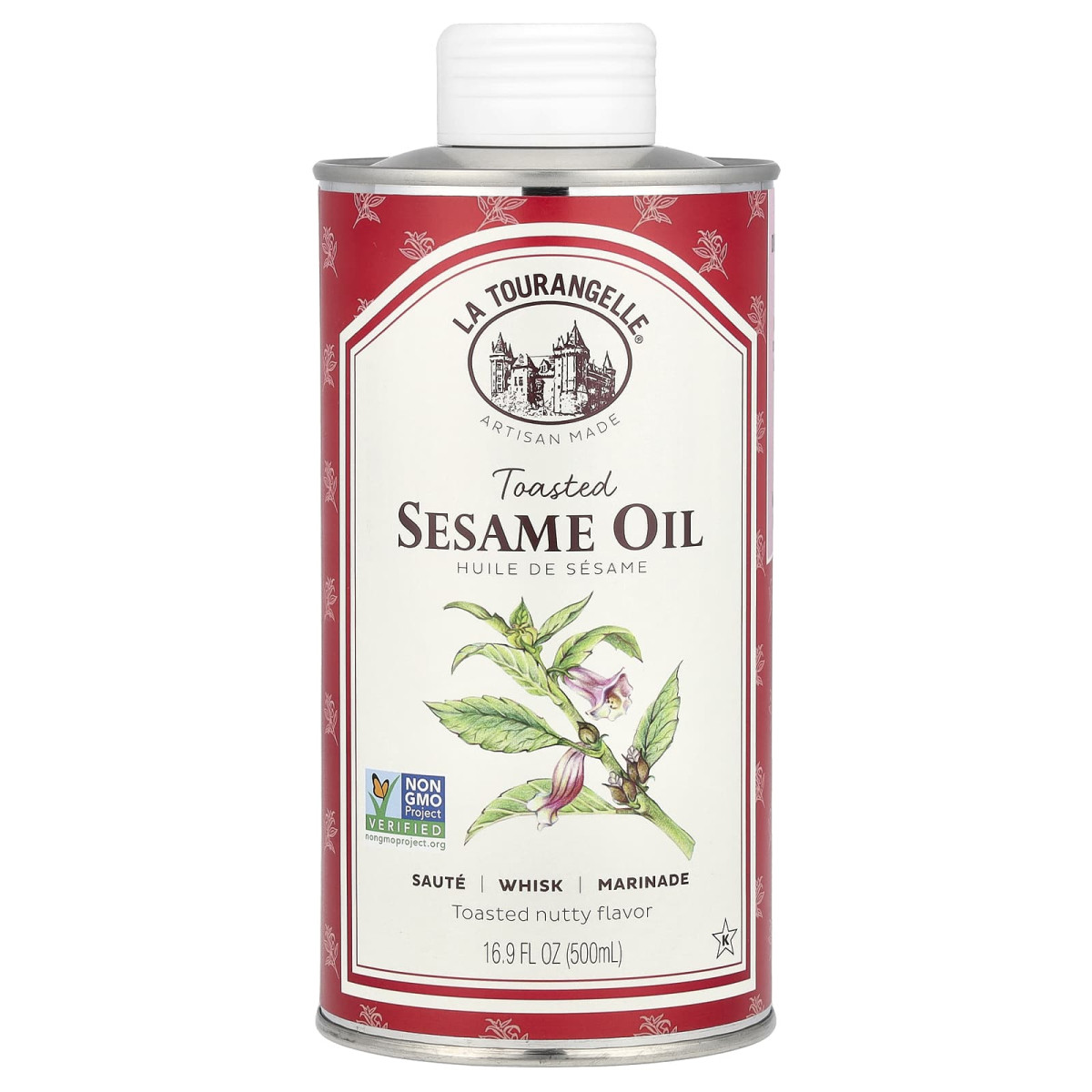 Кунжутне масло підсмажене La Tourangelle (Sesame Oil) 500 мл