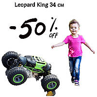 Машинка-перевертень на радіокеруванні Leopard King Hyper 34 см дитяча машинка трюкова