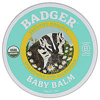 Бальзам для дітей від попрілостей ромашка і календула Badger Company 56 г